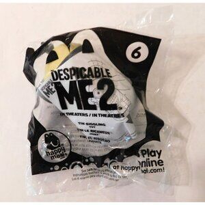 Despicable Me 2 Tim Giggling McDonalds Happy Meal Toy Kids Fun New In Package